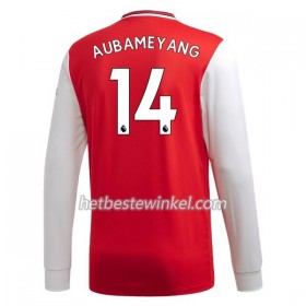 Arsenal Pierre-Emerick Aubameyang 14 Voetbalshirts Thuis 2019/20 - LS